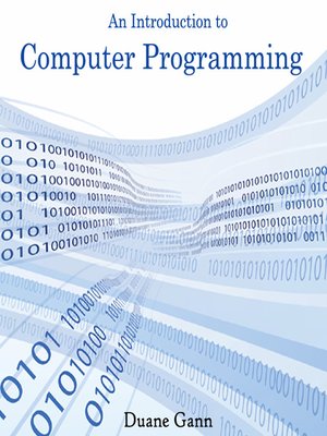 An Introduction to Computer Programming - ebook